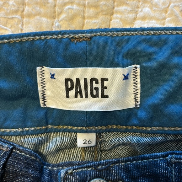 Paige Hidden Hills trouser jeans size 26 - Picture 4 of 7